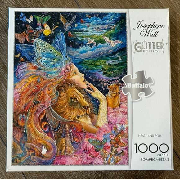 Josephine Wall 1000 Piece 4 Jigsaw Puzzles Heart Soul Eros Psyche Sadness Gaia - Picture 2 of 11
